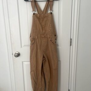 We The Free Brown Jumpsuit Overalls